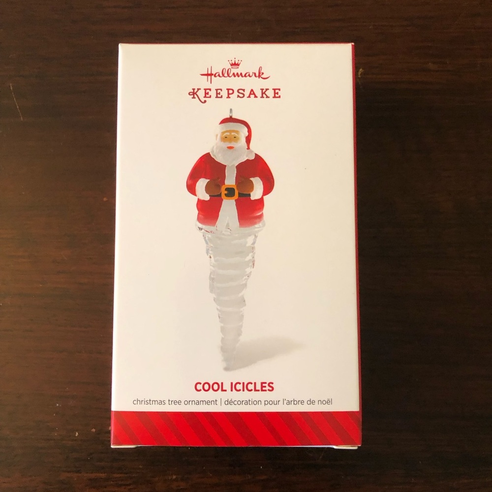 Hallmark 2014 Santa Claus Cool Icicles Ornament New in Box!
